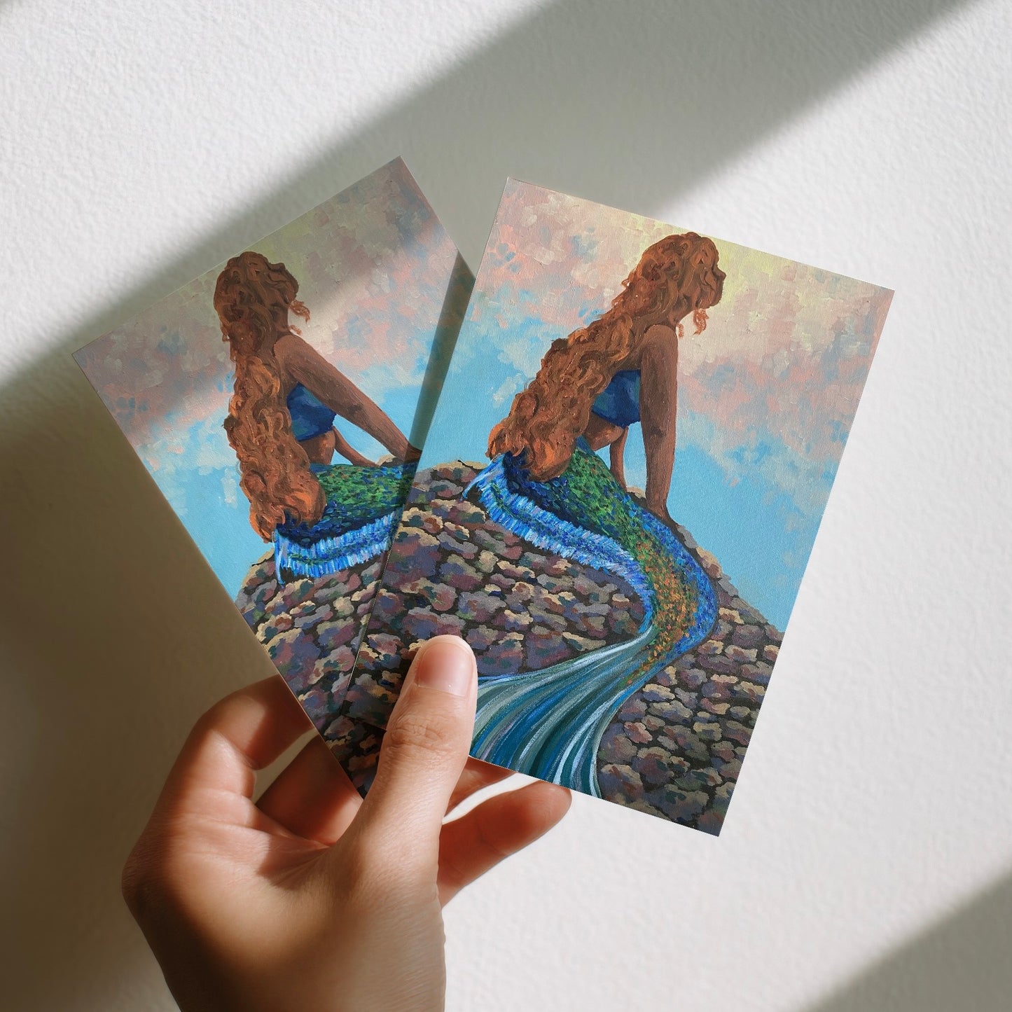 ‘MY LITTLE MERMAID’ greeting card