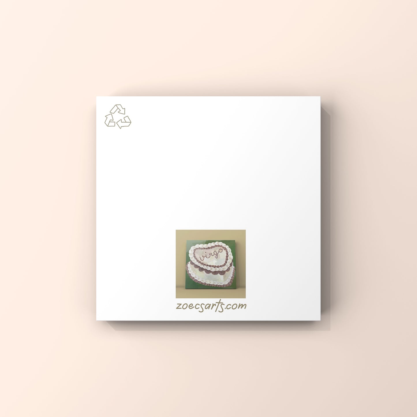 ‘VIRGO’ greeting card