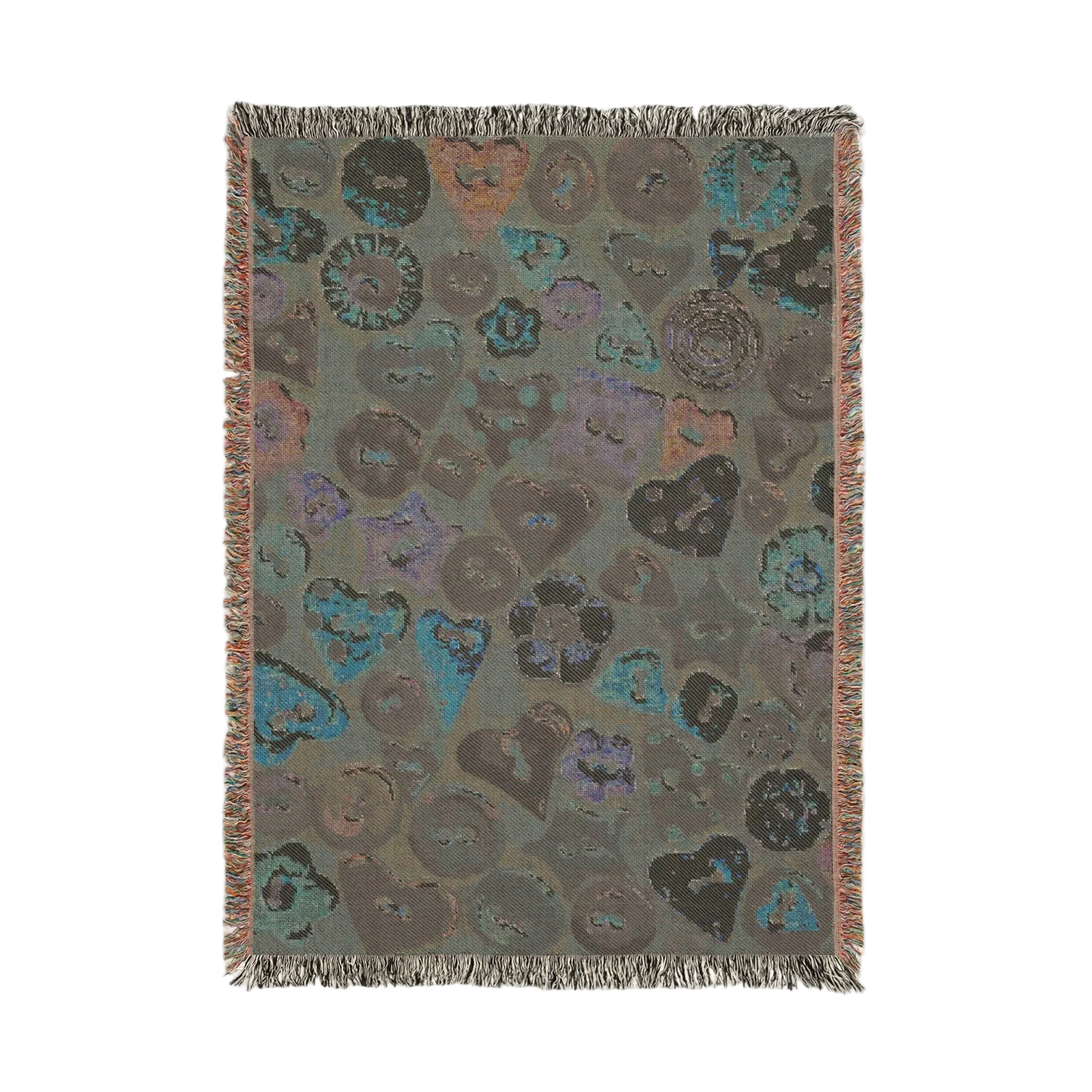 ‘CUTE AS A BUTTON’ blanket