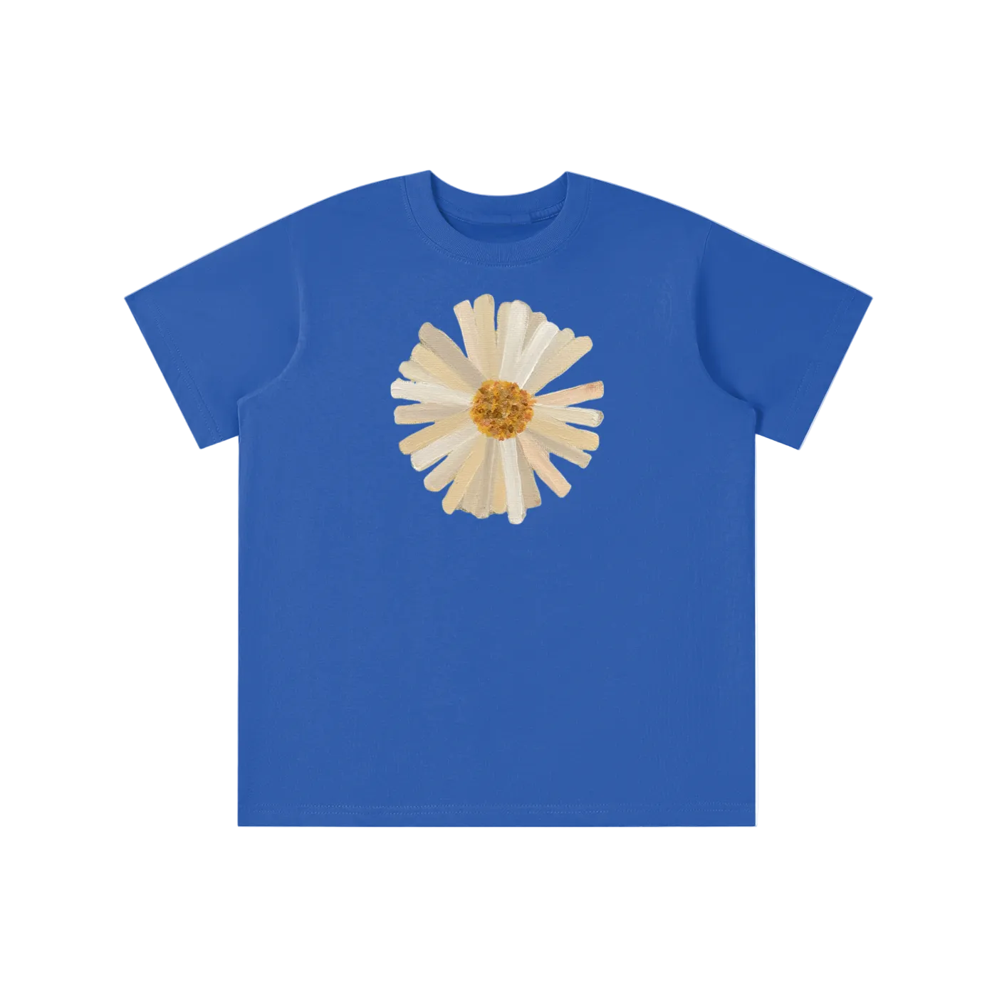 ‘PATCHWORK’ yellow detail baby tee