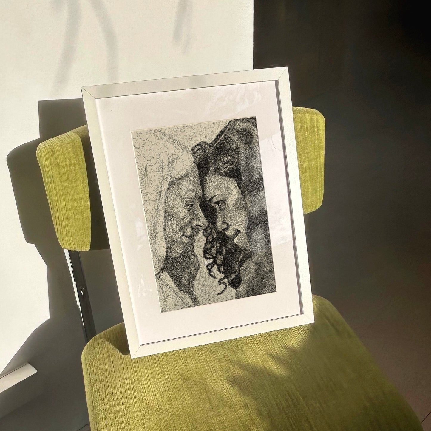 ‘RUE AND JULES’ print