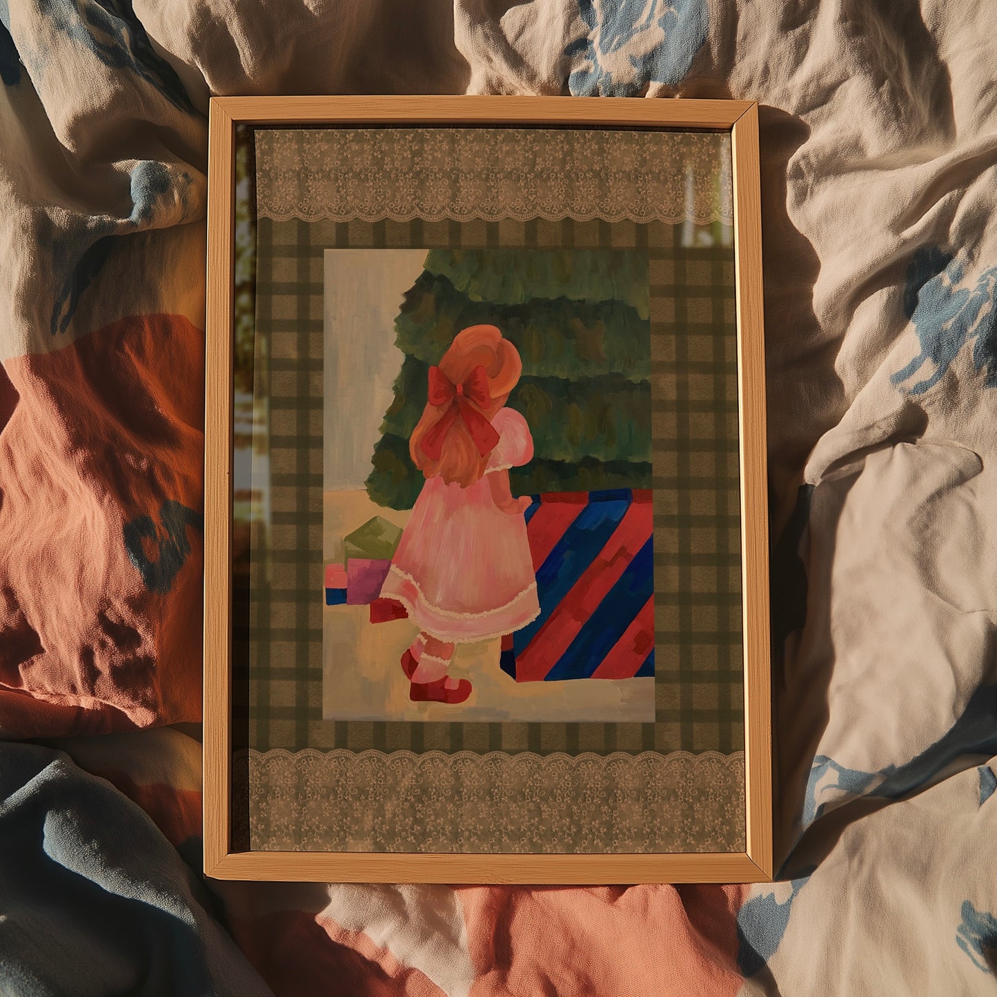 ‘AMELIA’ backdrop