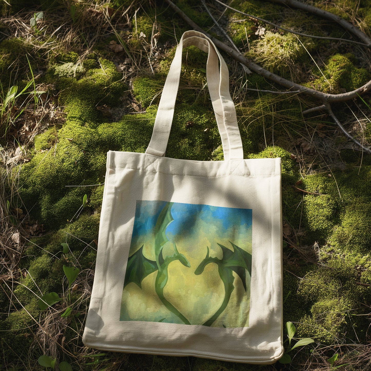 ‘DRAGONS’ eco tote bag