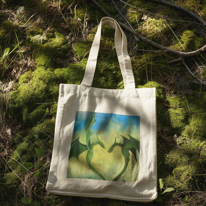 ‘DRAGONS’ eco tote bag