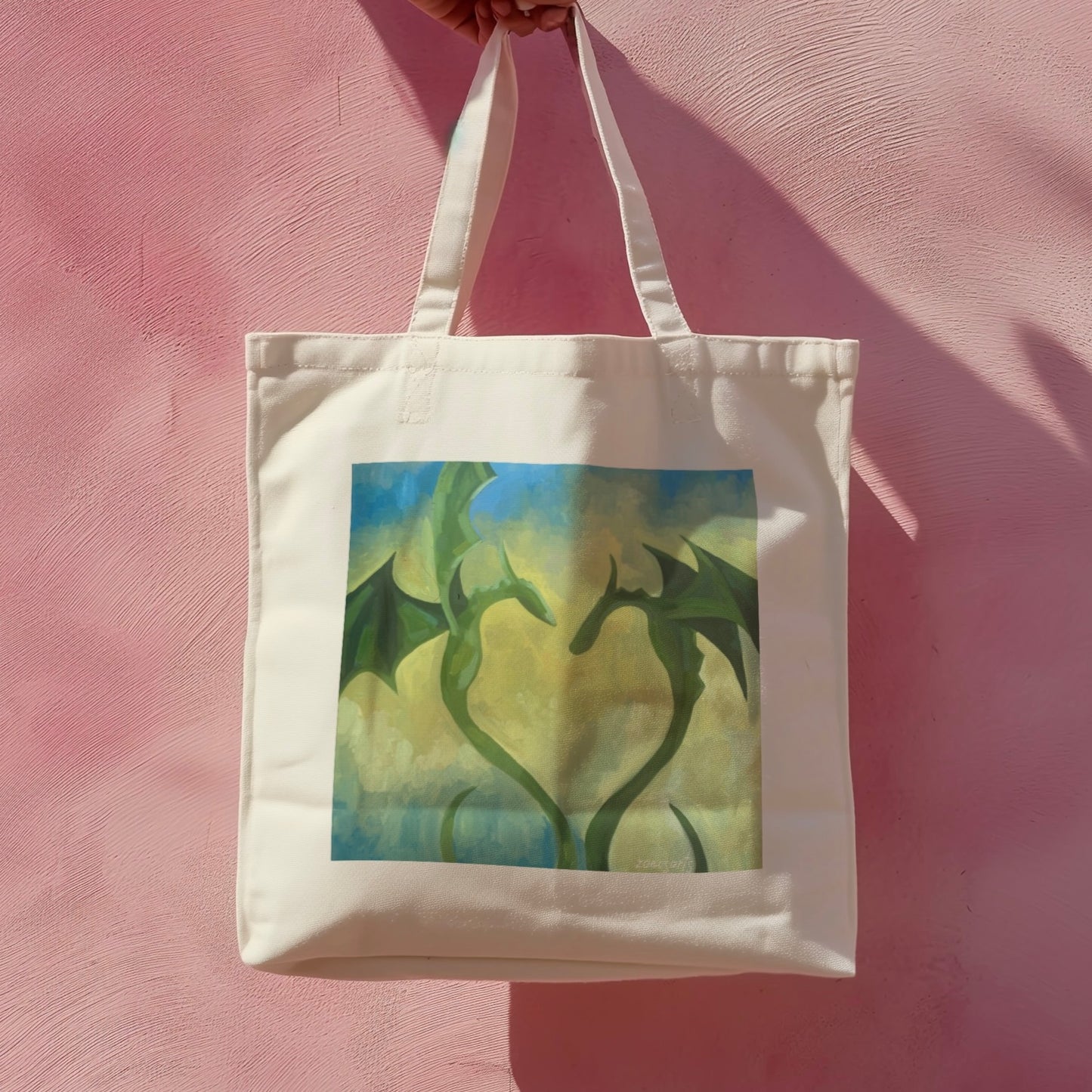 ‘DRAGONS’ eco tote bag
