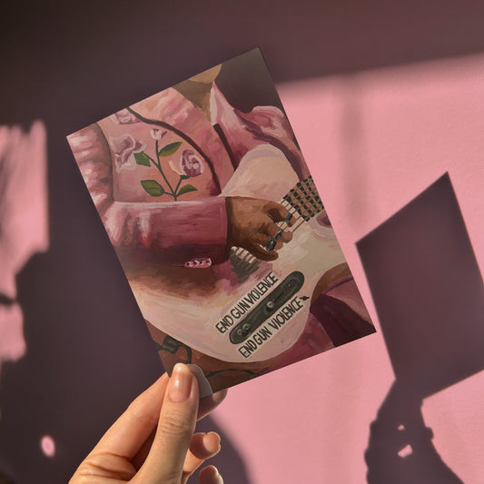 ‘LIVE ON TOUR’ greeting card