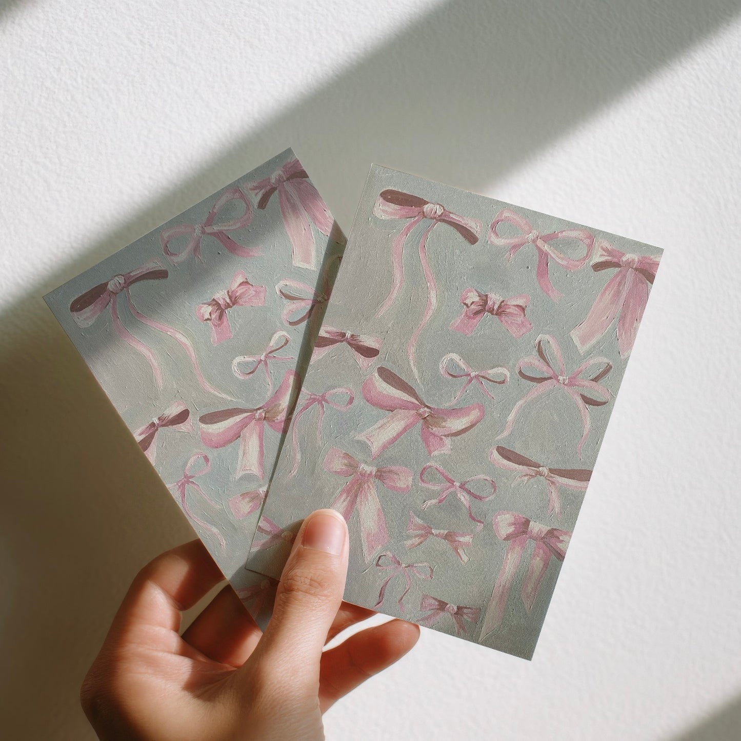 ‘BOWS’ greeting card