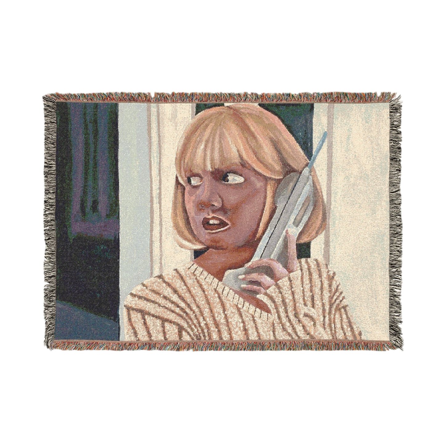 ‘SCREAM’ blanket