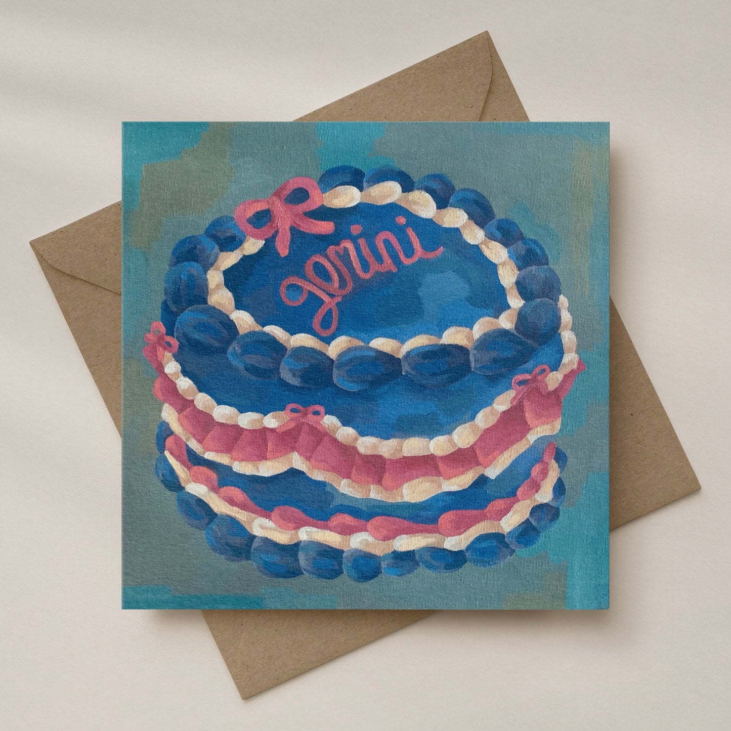 ‘GEMINI’ greeting card