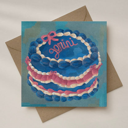 ‘GEMINI’ greeting card