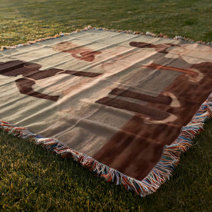 ‘SCARLETT’ blanket