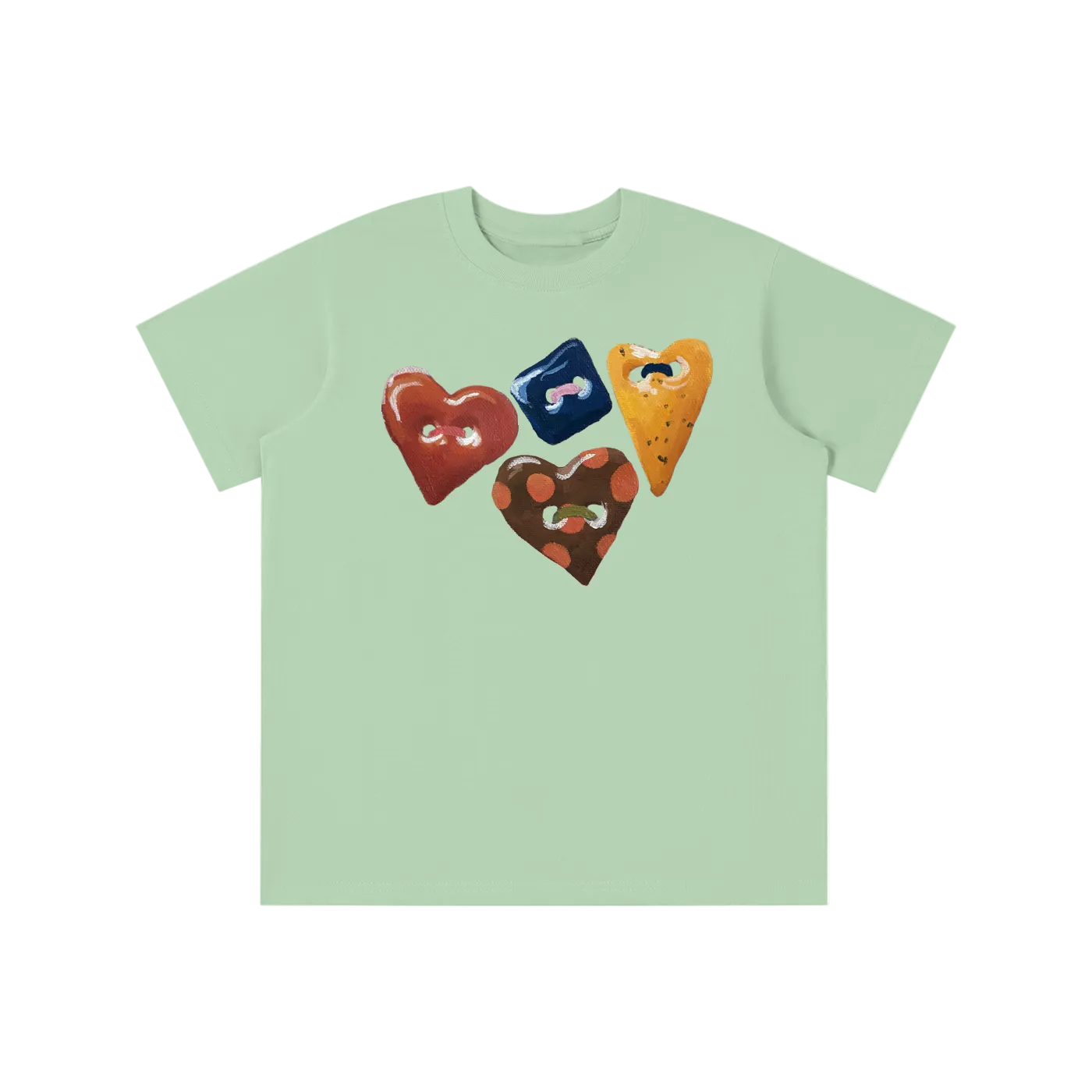 ‘CUTE AS A BUTTON’ baby tee