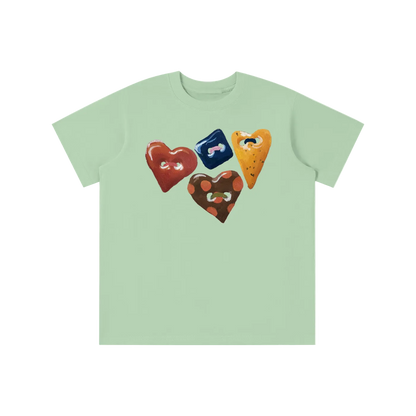 ‘CUTE AS A BUTTON’ baby tee