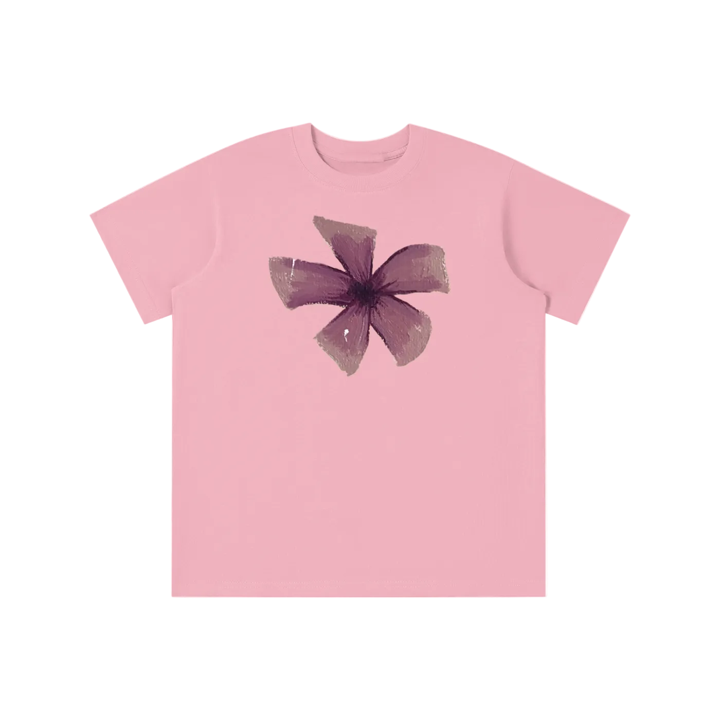 ‘FLEUR’ pink detail baby tee