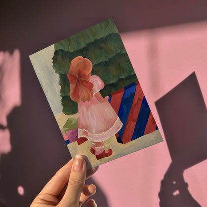 ‘AMELIA’ greeting card