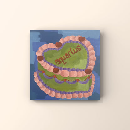 ‘AQUARIUS’ greeting card