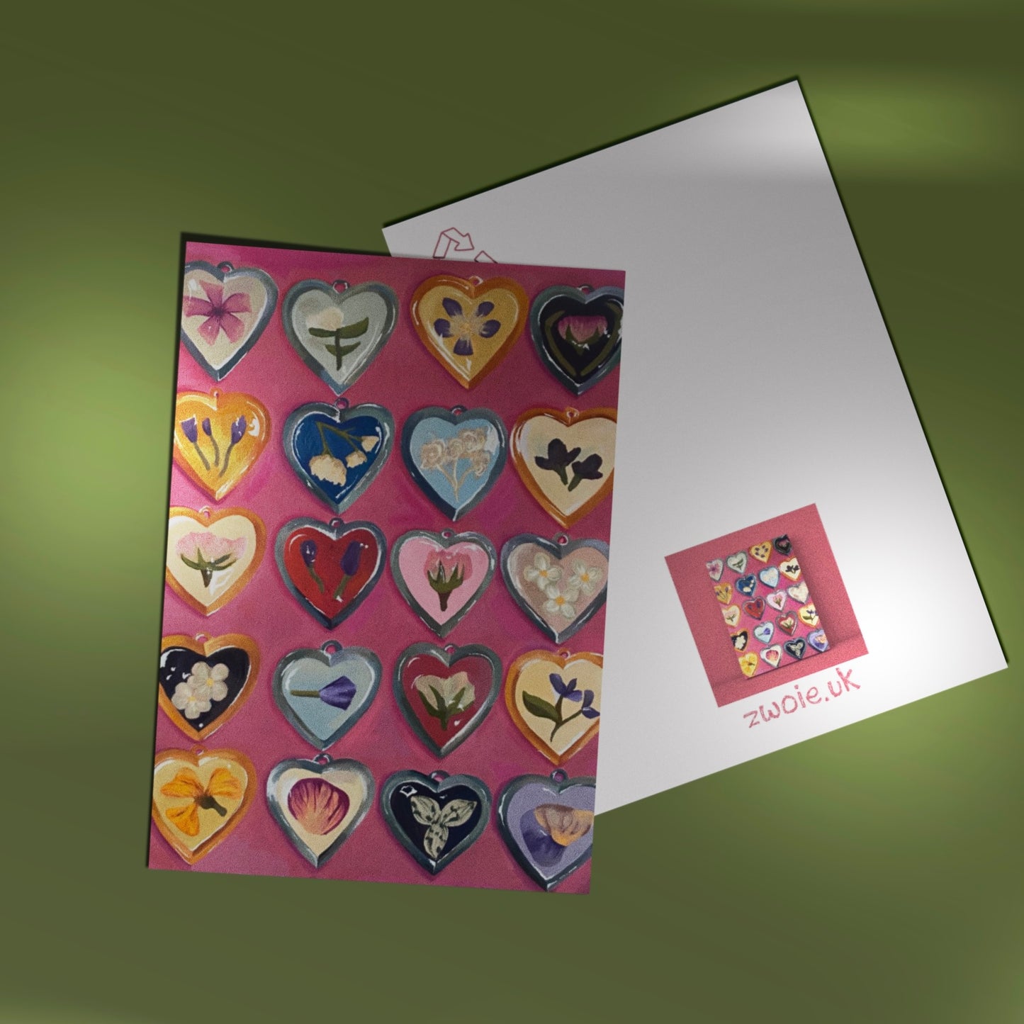 ‘FLEUR’ greeting card