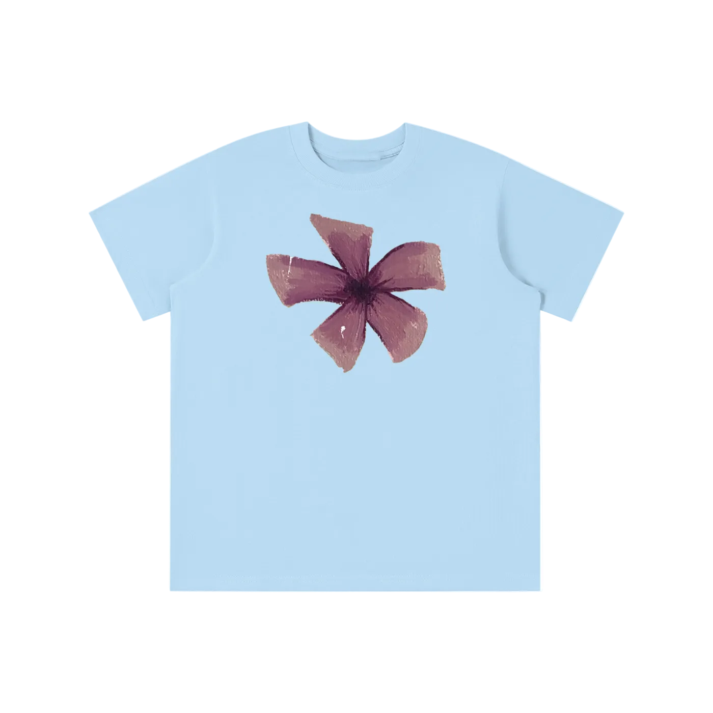 ‘FLEUR’ pink detail baby tee