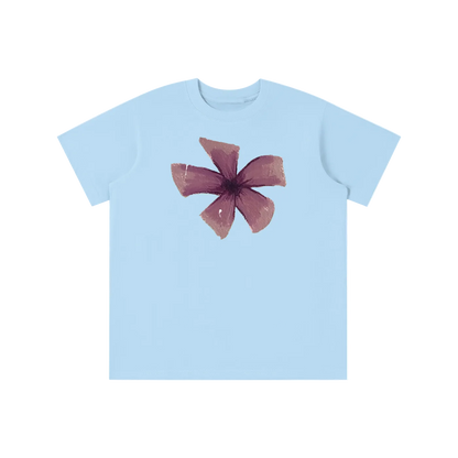 ‘FLEUR’ pink detail baby tee