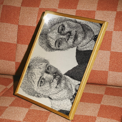 ‘FRED & GEORGE’ print