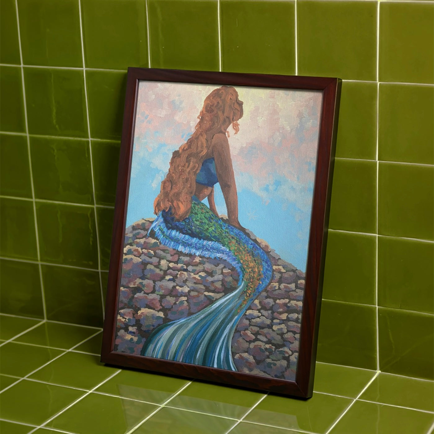 ‘MY LITTLE MERMAID’ print