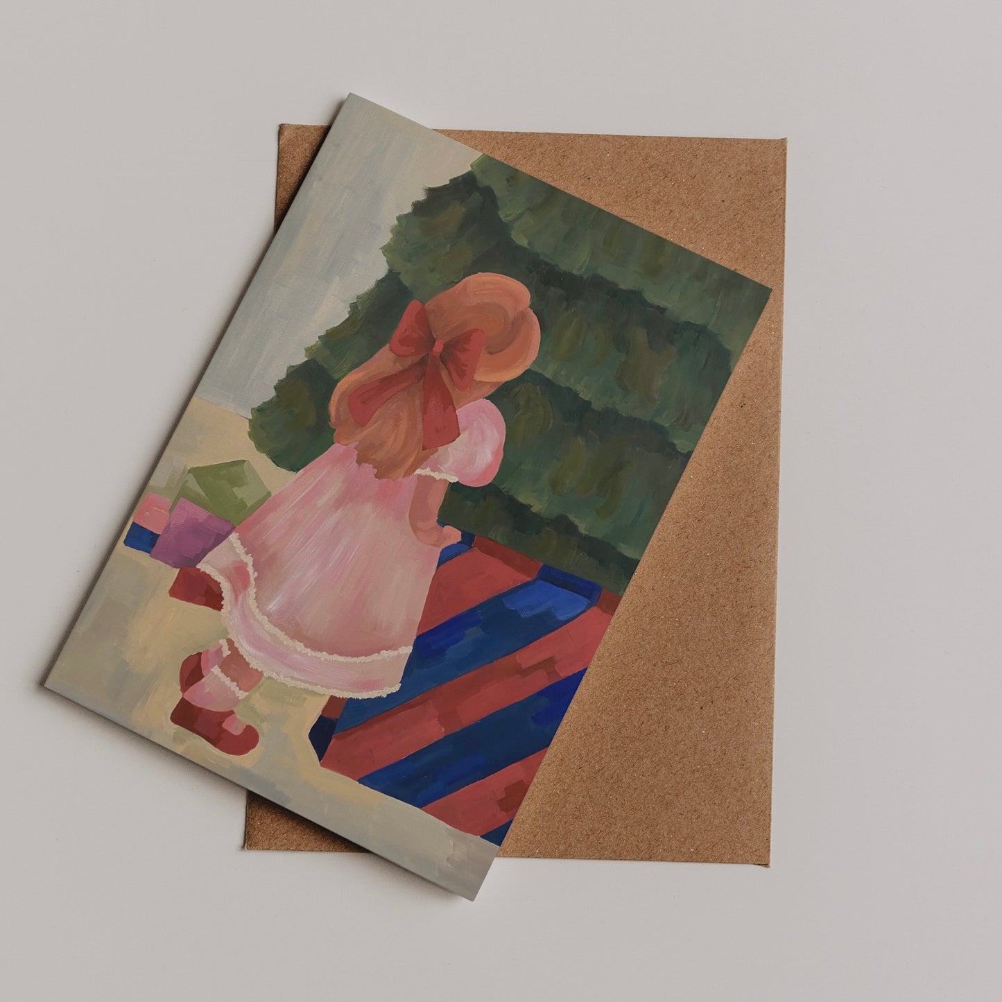 ‘AMELIA’ greeting card