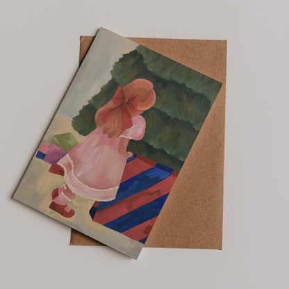 ‘AMELIA’ greeting card
