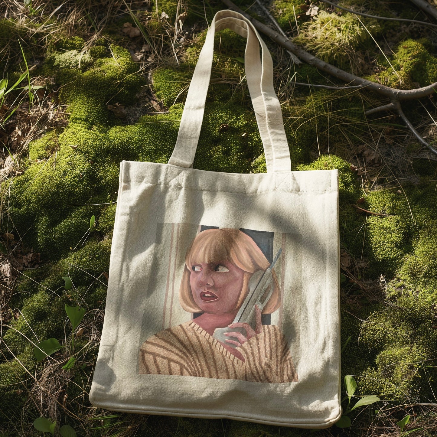 ‘SCREAM’ eco tote bag