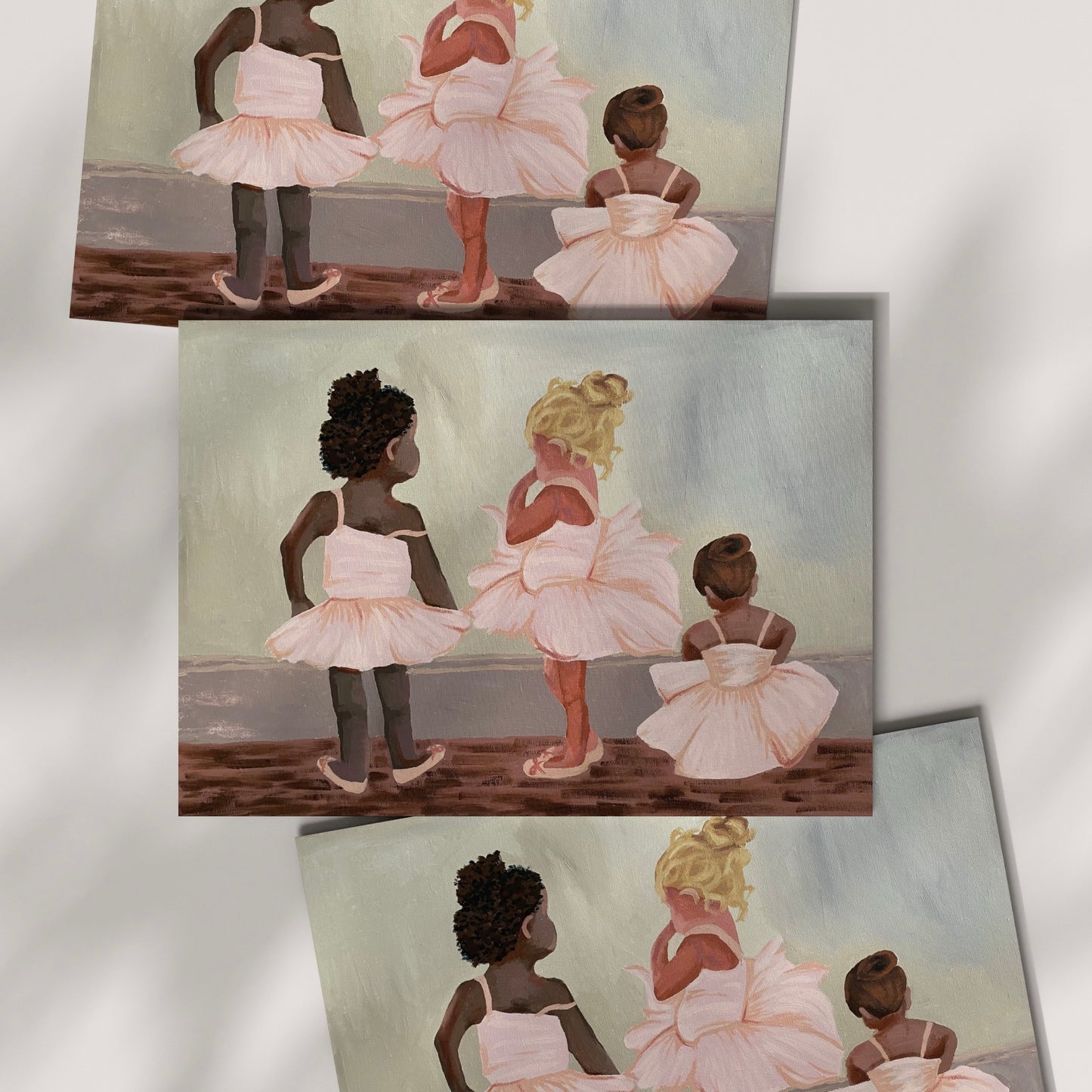 ‘SCARLETT’ greeting card