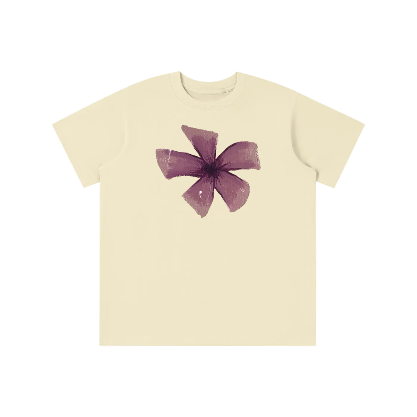 ‘FLEUR’ pink detail baby tee