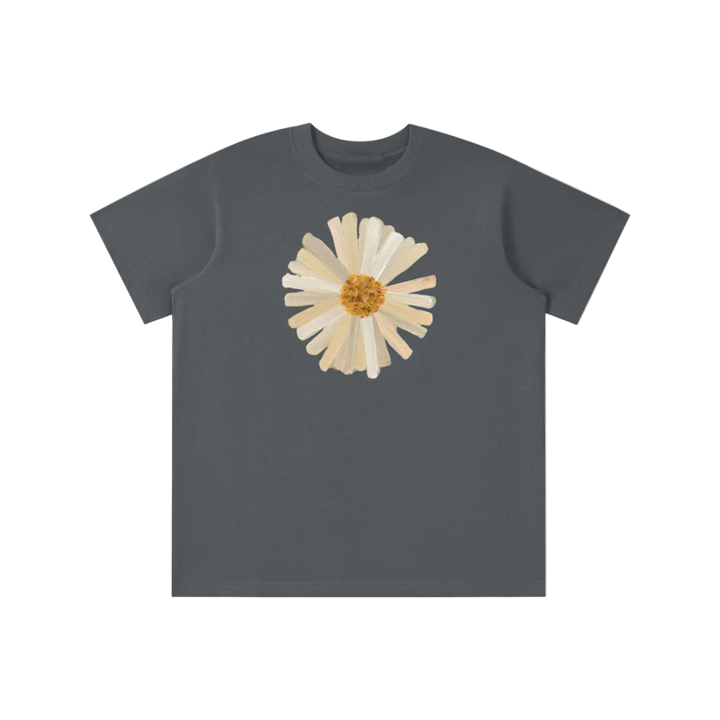 ‘PATCHWORK’ yellow detail baby tee
