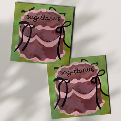 ‘SAGITTARIUS’ greeting card