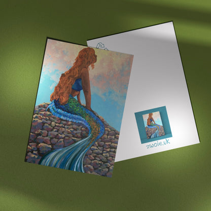 ‘MY LITTLE MERMAID’ greeting card