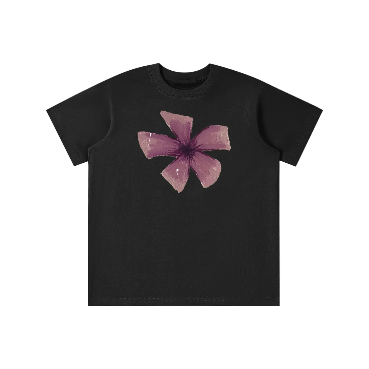 ‘FLEUR’ pink detail baby tee