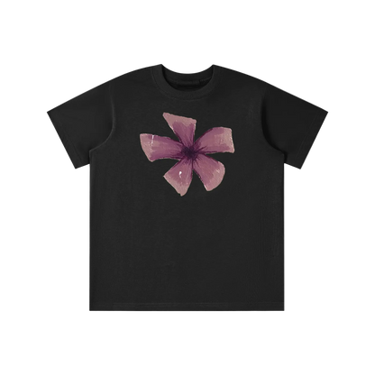 ‘FLEUR’ pink detail baby tee
