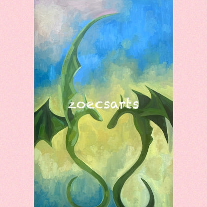 ‘DRAGONS’ original artwork