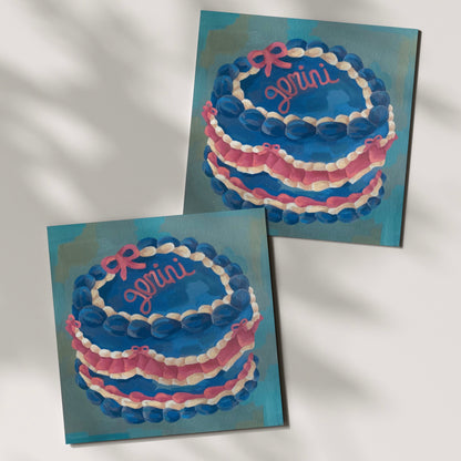 ‘GEMINI’ greeting card