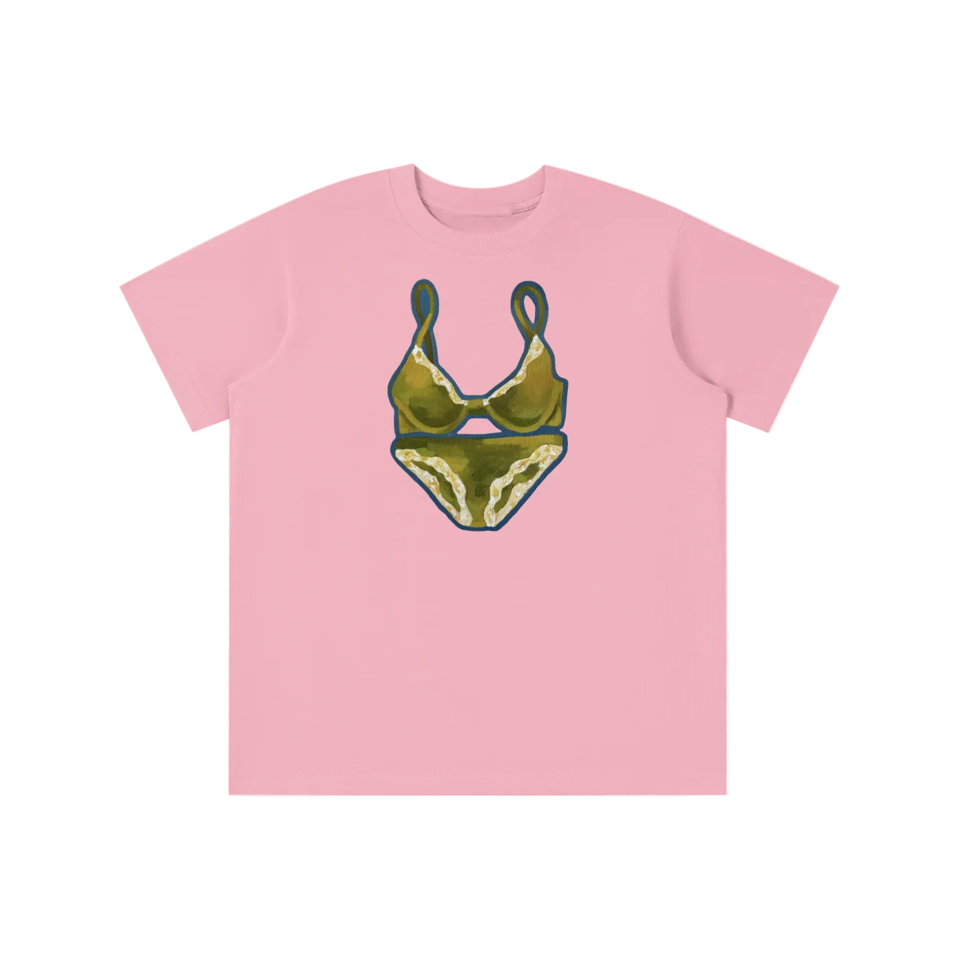 ‘BOSSY PINK’ baby tee