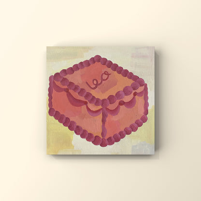 ‘LEO’ greeting card