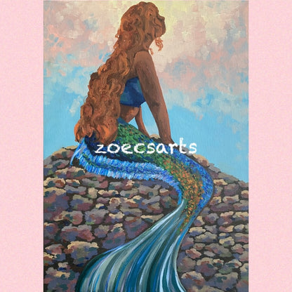 ‘MY LITTLE MERMAID’ original artwork