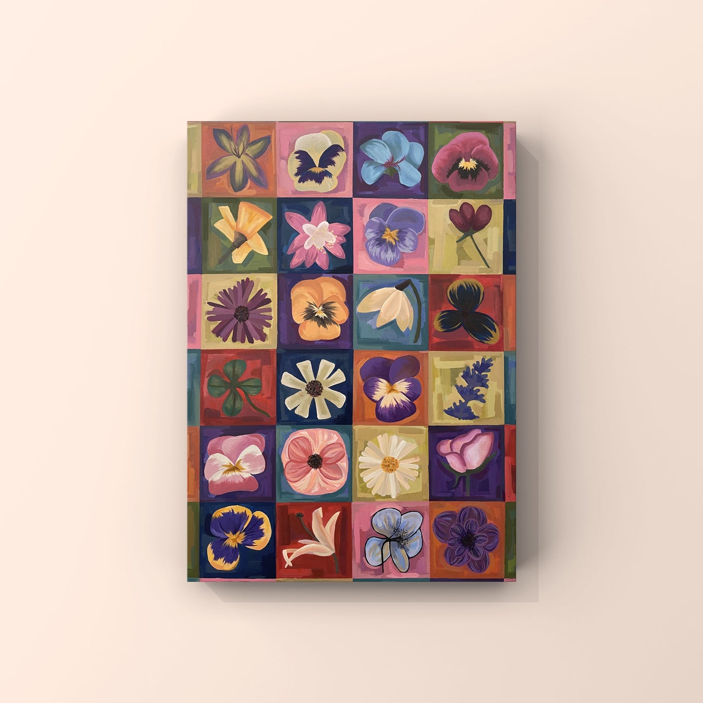 ‘PATCHWORK’ greeting card