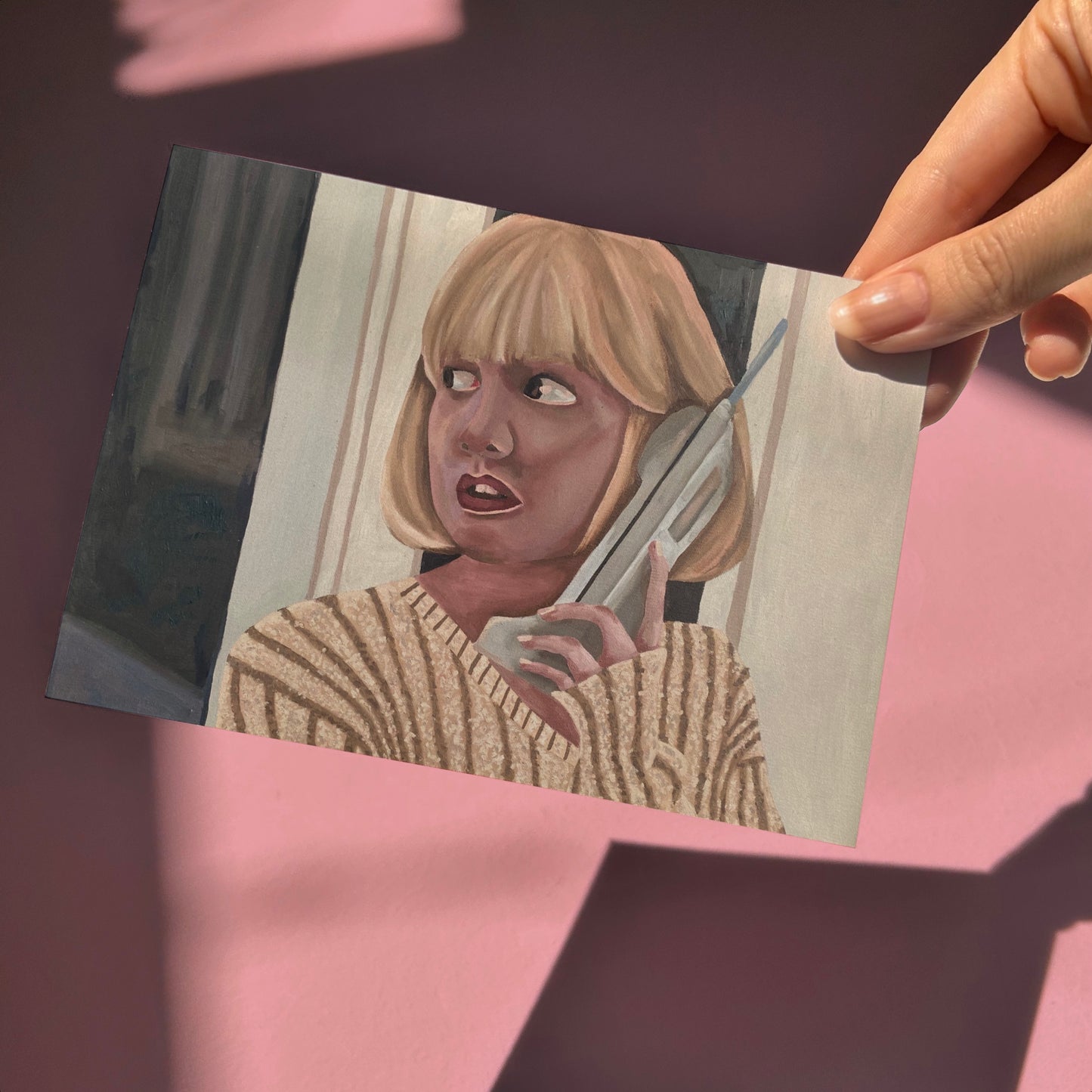 ‘SCREAM’ greeting card