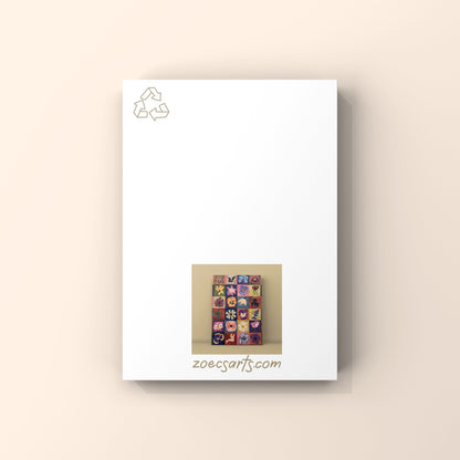 ‘PATCHWORK’ greeting card