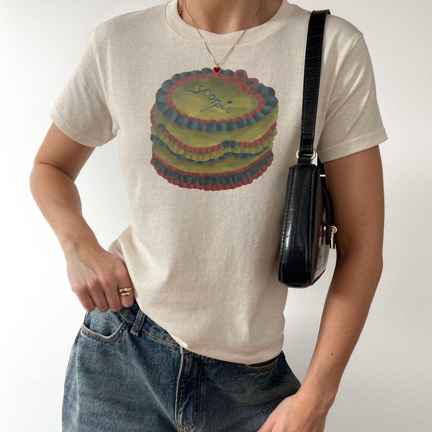 ‘SCORPIO’ baby tee