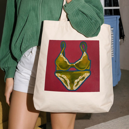 ‘BOSSY PINK’ eco tote bag