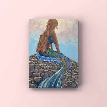 ‘MY LITTLE MERMAID’ greeting card