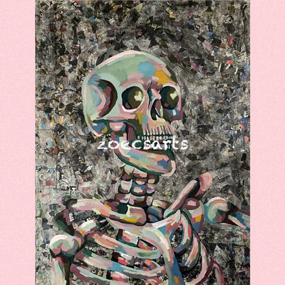 ‘SKELETON’ original artwork