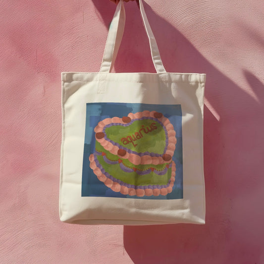 ‘AQUARIUS’ eco tote bag