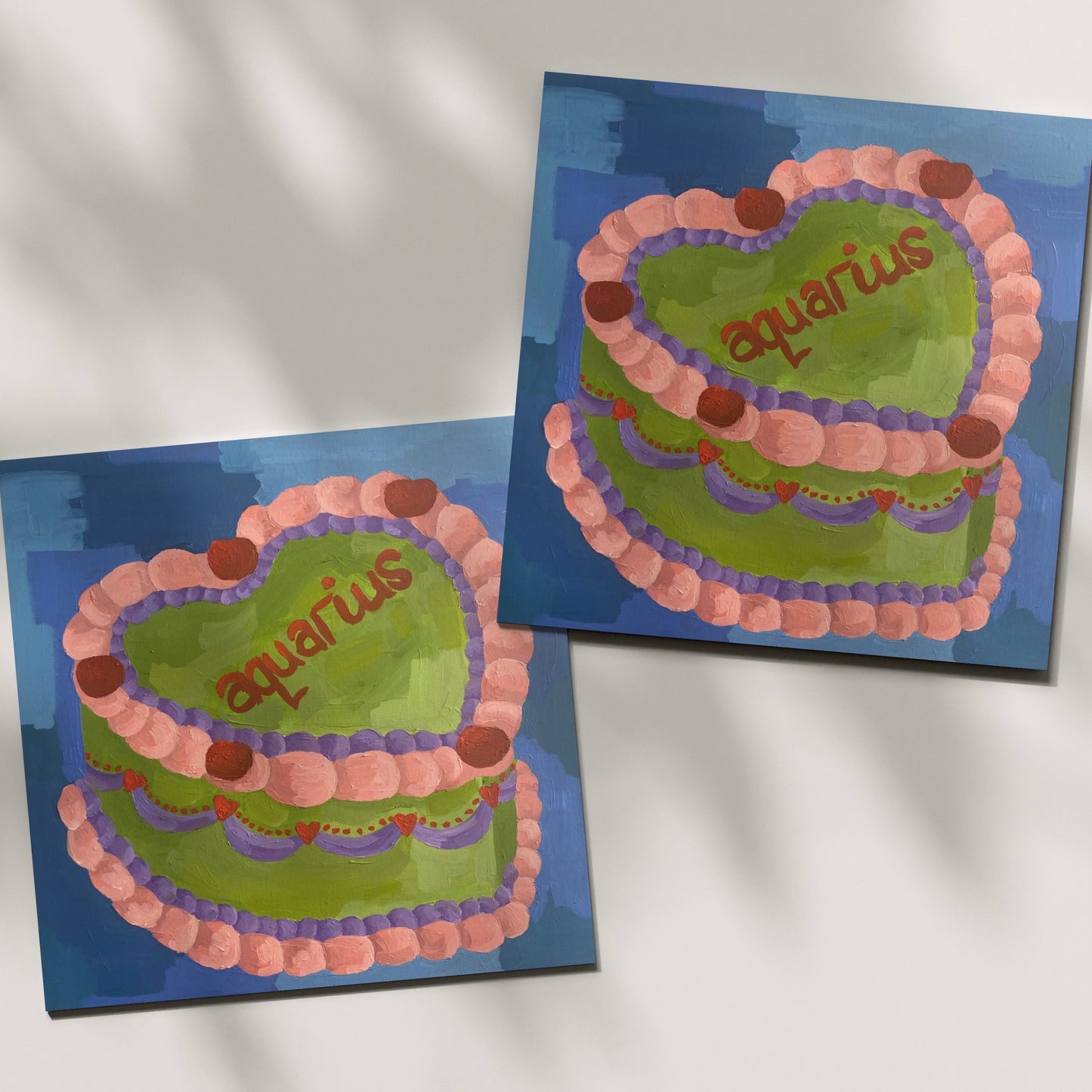 ‘AQUARIUS’ greeting card