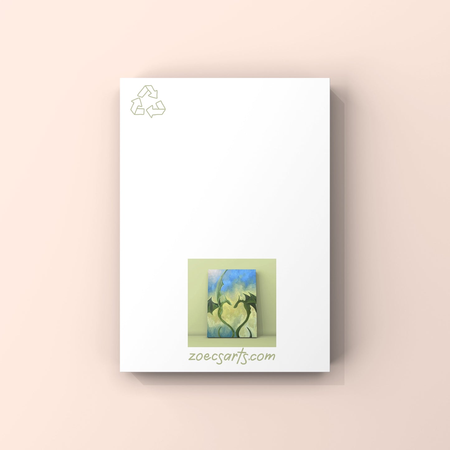 ‘DRAGONS’ greeting card